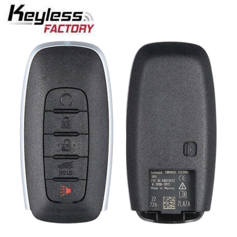 2022-2025 Nissan Pathfinder  5-Button Smart Key  PN 285E3-7LA7A  KR5TXPZ3 (AFTERMARKET)