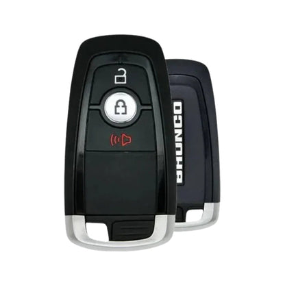 Front view of 2025 Ford Bronco Smart Key 164-R8411 with three buttons
