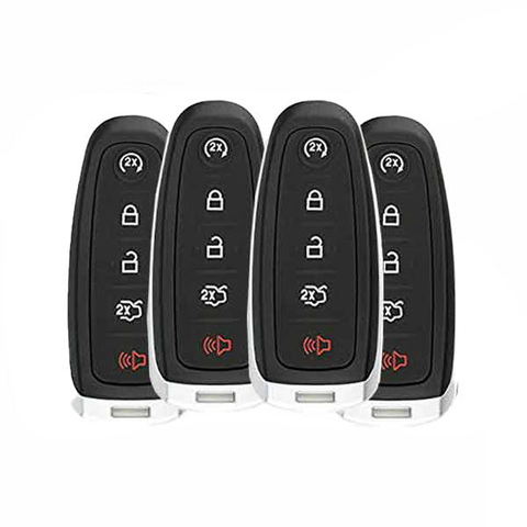 4 x 2011-2020 Ford / 5-Button PEPS Smart Key / PN: 164-R8092 / M3N5WY8609 (Bundle of 4)