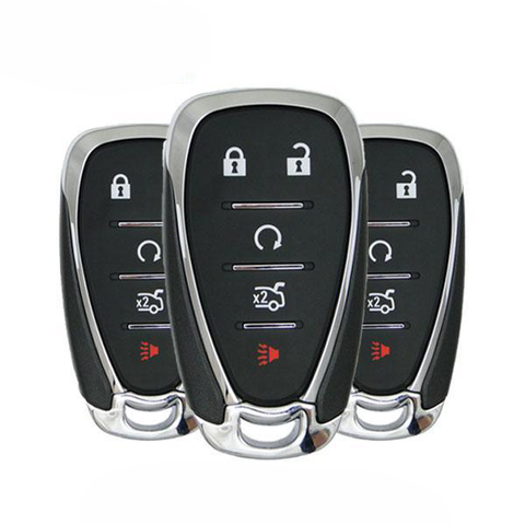 3 x 2016-2022 Chevrolet / 5-Button Smart Key / HYQ4EA (Pack of 3)