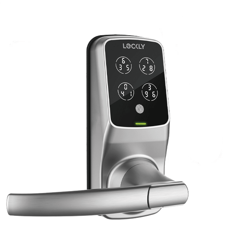 Lockly - 688FSN - Lux Compact Fingerprint Biometic Mortise Lever Lockly - 688FSN - Lux Compact Fingerprint Biometic Mortise Lever