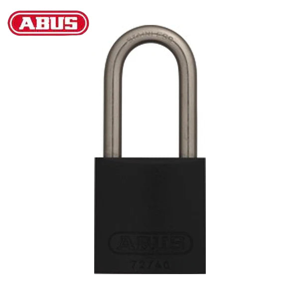 Abus - 08400 - Padlock Aluminum 72/40Hb40 - 1-1/2" Shackle - Optional Keying - Optional Finish
