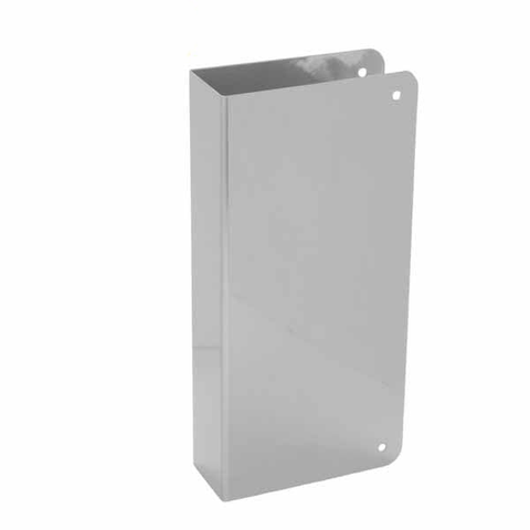 Don-Jo - Wrap Around #90 - Blank - 1-3/4" Doors - Silver (90-S-CW)