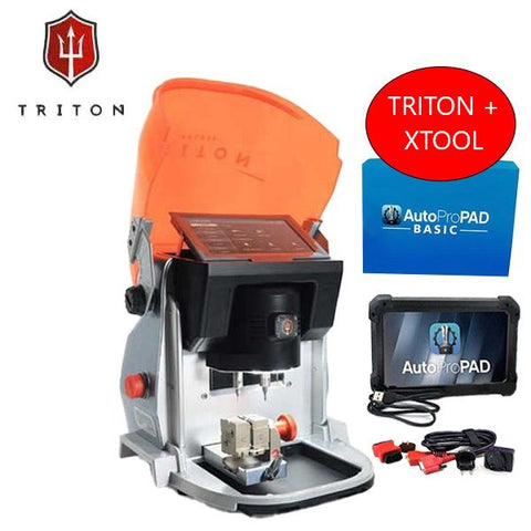 Triton PLUS - Automatic Key Cutting Machine (Ultimate Edition) + AutoProPAD Basic Transponder Programmer