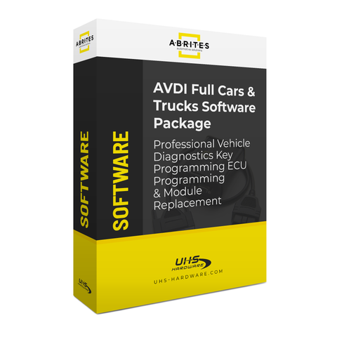 ABRITES - AVDI Full Cars & Trucks Software Package - Professional Vehicle Diagnostics Key Programming ECU Programming & Module Replacement