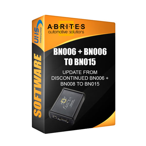 ABRITES - AVDI - BN006 + BN008 to BN015  Software Upgrade - Key-Learning by OBD for BMW F-Series with FEM/BDC (v85 included) and E-series (Software Upgrade Only)