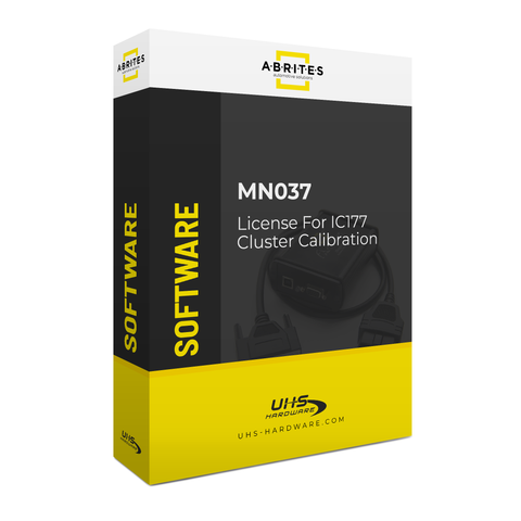 Abrites - MN037 - License For IC177 - Cluster Calibration