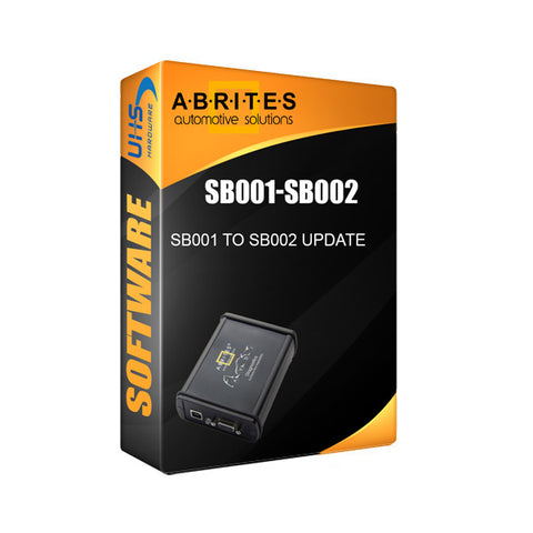 Abrites - SB001-SB002 - Update SB001 to SB002 Software
