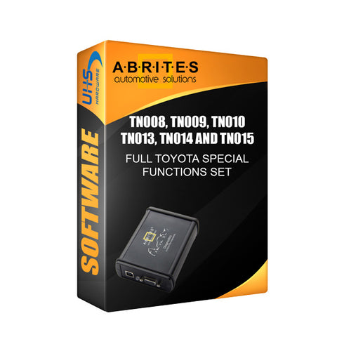 ABRITES - AVDI -  TN00F -  Full Toyota special functions set TN008, TN009, TN010, TN013, TN014 and TN015