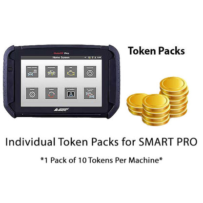 Advanced Diagnostics - Token Packs for the SMART Pro Key Programmer (10) - (Machine Sold Separately)