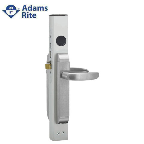 Adams Rite - 2190 -  Dual Force Interconnected Boxed Lockset - 1-1/2"  Backset - Less Strike - Satin Stainless Steel