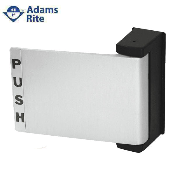 Adams Rite - 4590 - Deadlatch Paddle Handle -  Pull to Left -  1-3/4" Door - Aluminum Anodized - for  4300/4500/4900 Deadlatches