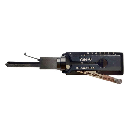 AKK - Yale 6 / 2-in-1 / Pick and Decoder - 6-Pin - Rim Cylinder