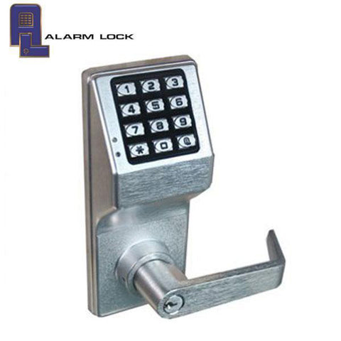 Alarm Lock Trilogy - DL2700 - Keypad Lever Set - US26D - Satin Chrome - Grade 1