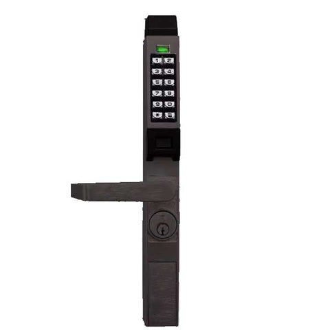 Alarm Lock Trilogy - PDL1300NW - Narrow-Stile Digital PROX Keypad Lever Lock - Networx - 10B - Oil Rubbed Bronze