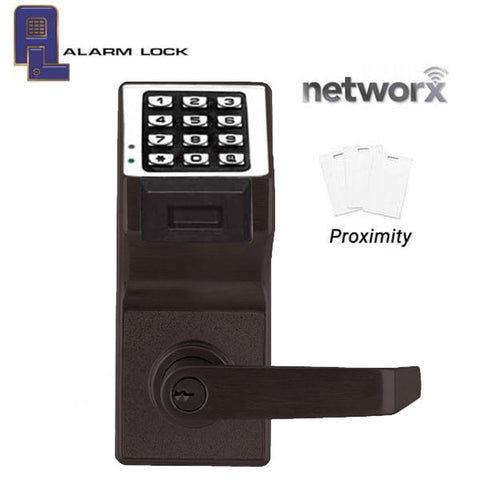 Alarm Lock Trilogy - PDL6100 - Digital PROX Lever Set - Networx - Wireless & Ethernet Feature - 10B - Oil Rubbed Bronze