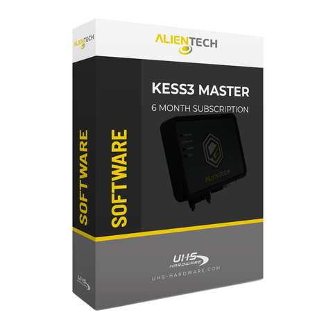 Alientech - KESS3 Master Software - 6 Months of Subscription Extension for Existing Customers ( Machine Sold Separately )