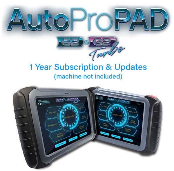 AutoProPAD G2 and G2 Turbo with Annual Subscription for Updates, Support, and Warranty