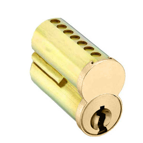 Arrow - 7100CRP - Small-Format IC Core SFIC - 7 Pins - Uncombinated - No Logo - Best E - Satin Brass