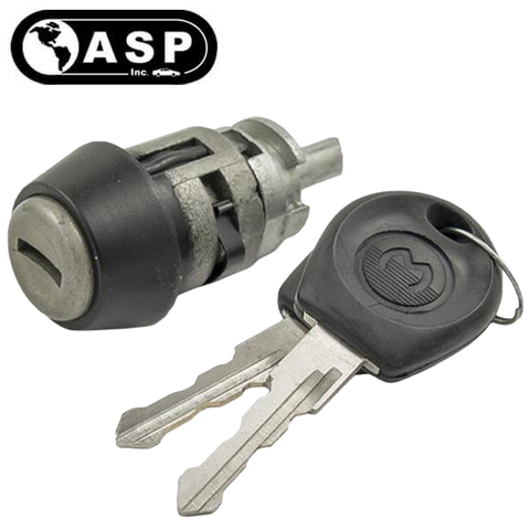 1988-1993 Volkswagen / X139 / Ignition Lock Cylinder / C-31-108 (ASP) (Coded)