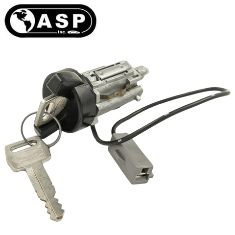 1979-2004 Ford Lincoln Mercury / H51 / 10 Cut / Pin Tumbler Ignition / C-42-409 (ASP) (Black) (Coded)