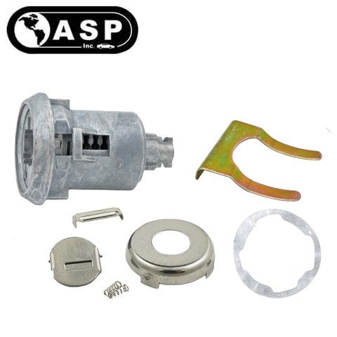 1979-1989 GM / Medium / Uncoded / Door Lock Cylinder / DL1582U (ASP) (Chrome)