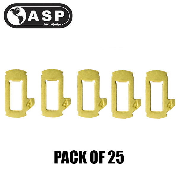 2010-2018 Hyundai Kia KK8 / Keying Tumbler Kit / #4 Depth / ASP-P-40-134 (ASP)