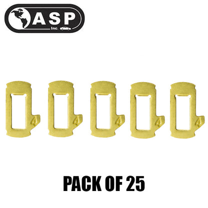 2010-2018 Hyundai Kia KK8 / Keying Tumbler Kit / #4 Depth / ASP-P-40-134 (ASP)