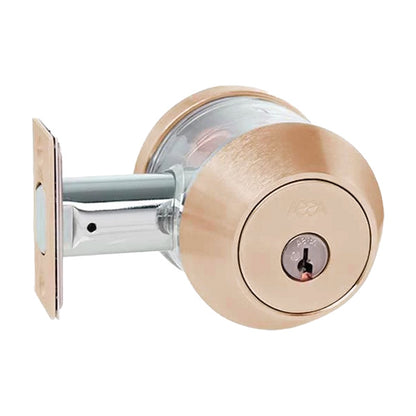 ASSA - 7000 Series - Maximum+ - Double Cylinder Deadbolt with Security Guard - KD - 612 - Satin Bronze - Grade 1