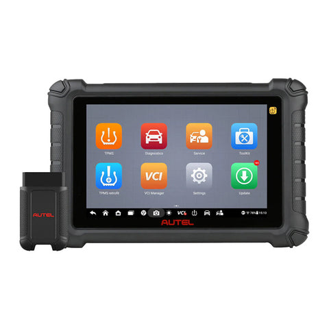 Autel - MaxiTPMS - TS900K-8 - 3-In-1 - TPMS Diagnostic & Service Tool Kit - TS900 Wireless Tablet with Eight 1-Sensors