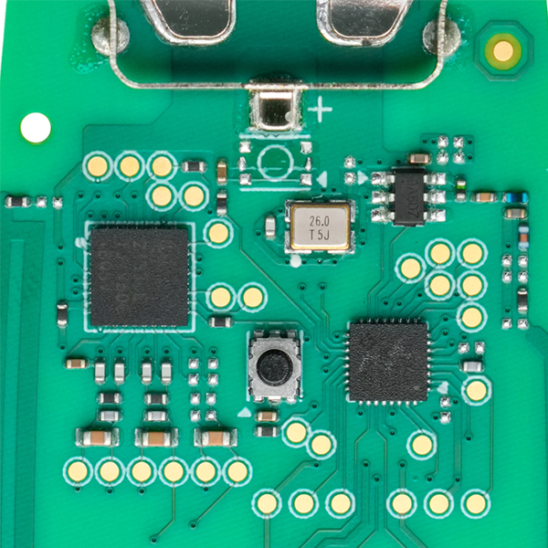Autel - IKCBAU3P - 3-Button Circuit Board - For Volkswagen - AG MLB Platform Vehicle Keys