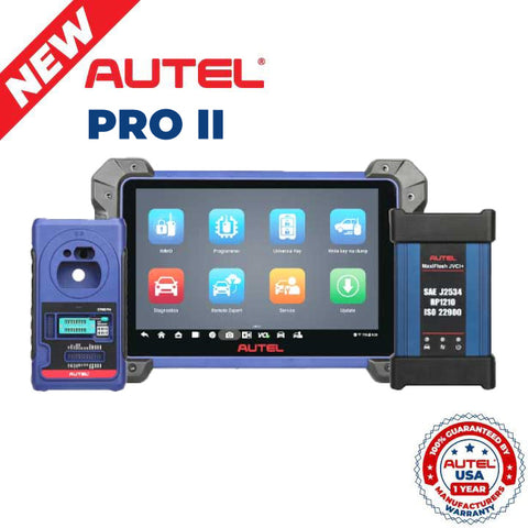Autel - IM608 PRO II + G-BOX3 + APB112 + IMKPA + Chrysler Bypass Cable - Automotive Programming Bundle