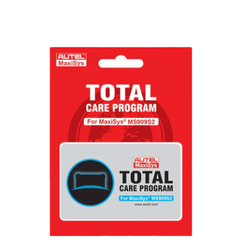 Autel - TCP - MaxiSYS MS909S2 - Warranty And Software Update - Total Care Program - 1 YEAR - ( machine sold separately )