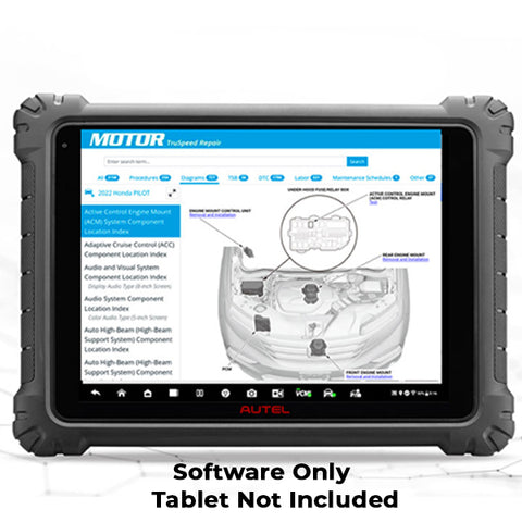 Autel - TruSpeed OEM Repair Data Access - For Autel MaxiSYS Ultra Series Diagnostic Tablets - ( machine sold separately )