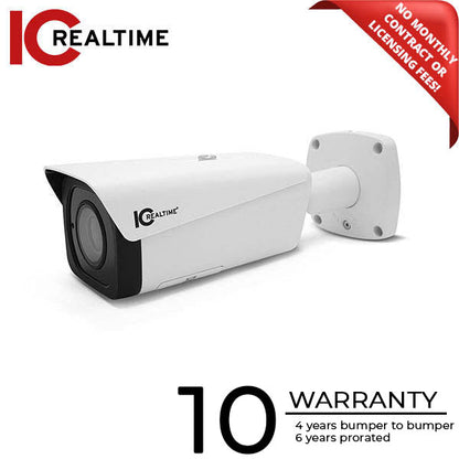 IC Realtime - AVS-B2712SL / 2MP HDAVS Indoor/Outdoor Full Size Bullet Camera / I-SnIPer / 2.7-12mm Motorized Lens (95A° - 36A°) / 300 Feet Smart IR / Dual Volt