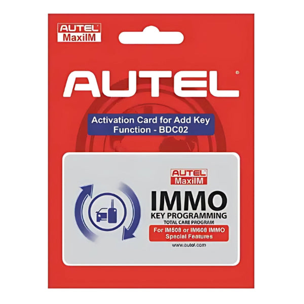 Autel - IKEYBRAZ4GB - Software Card - G-BOX3 - 4-Button BMW-Style IKEY Bundle BMW G-Chassis Vehicles