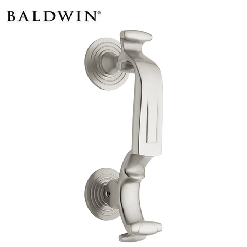 Baldwin - 0113 - S Style Curved Solid Brass Door Knocker