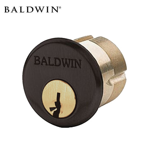 Baldwin - 8325 - Estate Collection - Pocket Door Mortise Lock Cylinder - 112 - Venetian Bronze