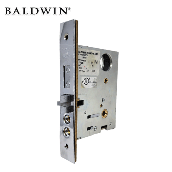 Baldwin 6020 Mortise Lock 2 3/4" Backset Entrance Optional