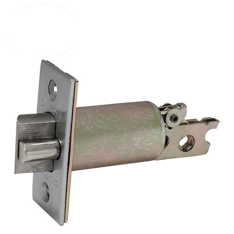 Cal-Royal - SINGL238 - Gate Latch - Single Cylinder Deadbolt - 2-3/8" - US26D - Satin Chromium Plated