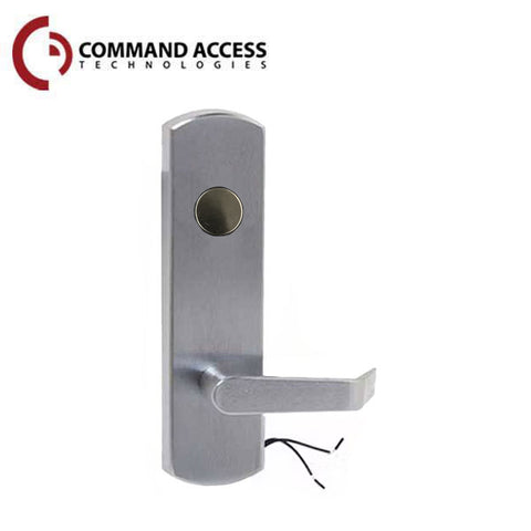 Command Access - ET26 - Electrified Exit Trim - For PD25 Series - Dummy - L6 Lever - 626 -  Satin Chrome