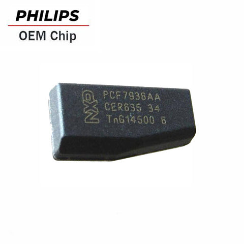 Philips 46 - Cipher Mode - Wedge Transponder Chip for Chrysler Dodge Jeep - TP12CH (OEM)
