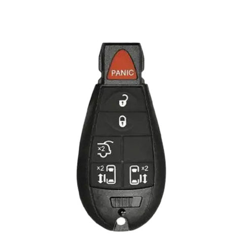 Ilco - 2008-2020 Chrysler Dodge - CHRY-POD6B1 - 6-Button Fobik Remote Key SHELL (AFTERMARKET)