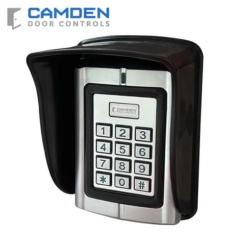 Camden CM-550SK - Surface Mount Keypad - 1000 Users - Vandal & Weather Resistant IP68 - 12 VDC +/- 10%