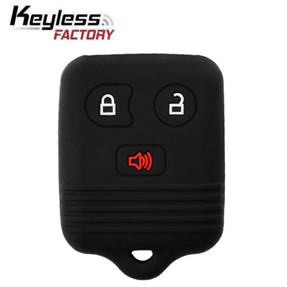 1998-2016 Ford Lincoln Mazda Mercury / 3-Button Remote Keyless Entry Key Silicone Cover / CWTWB1U345 (AFTERMARKET)