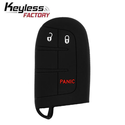 2012-2016 Jeep / 3-Button Remote Keyless Entry Key Silicone Cover / M3N-40821302 (AFTERMARKET)