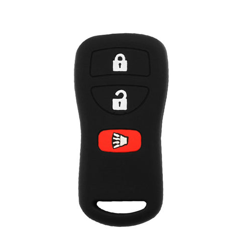2002-2010 Nissan Infinity / 3-Button Remote Keyless Entry Key Silicone Cover / KBRASTU15 (AFTERMARKET)