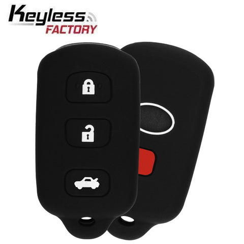 1995-2003 Toyota Lexus / 4-Button Remote Keyless Entry Key Silicone Cover / HYQ12BBX (AFTERMARKET)