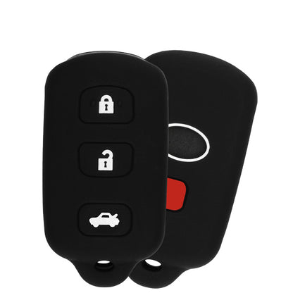 1995-2003 Toyota Lexus / 4-Button Remote Keyless Entry Key Silicone Cover / HYQ12BBX (AFTERMARKET)