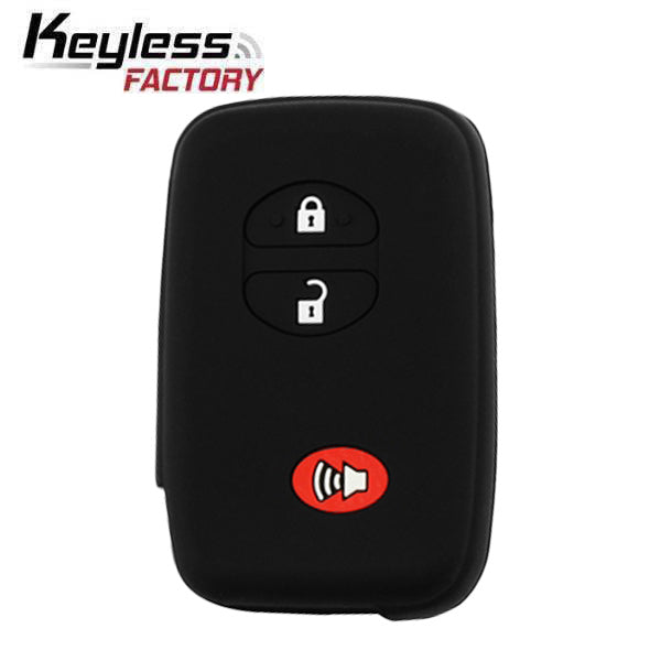 2008-2015 Toyota / 3-Button Remote Keyless Entry Key Silicone Cover / HYQ14AAB (AFTERMARKET)